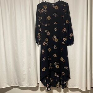 High low floral dress.